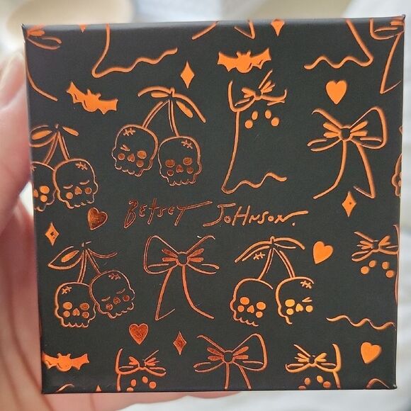 Betsey Johnson White Ghost and Red Devil Earrings - Picture 2 of 4